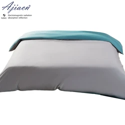 Electromagnetic radiation protective 50% or 100% silver fiber lining quilt cover Household appliances EMF shielding quilt cover