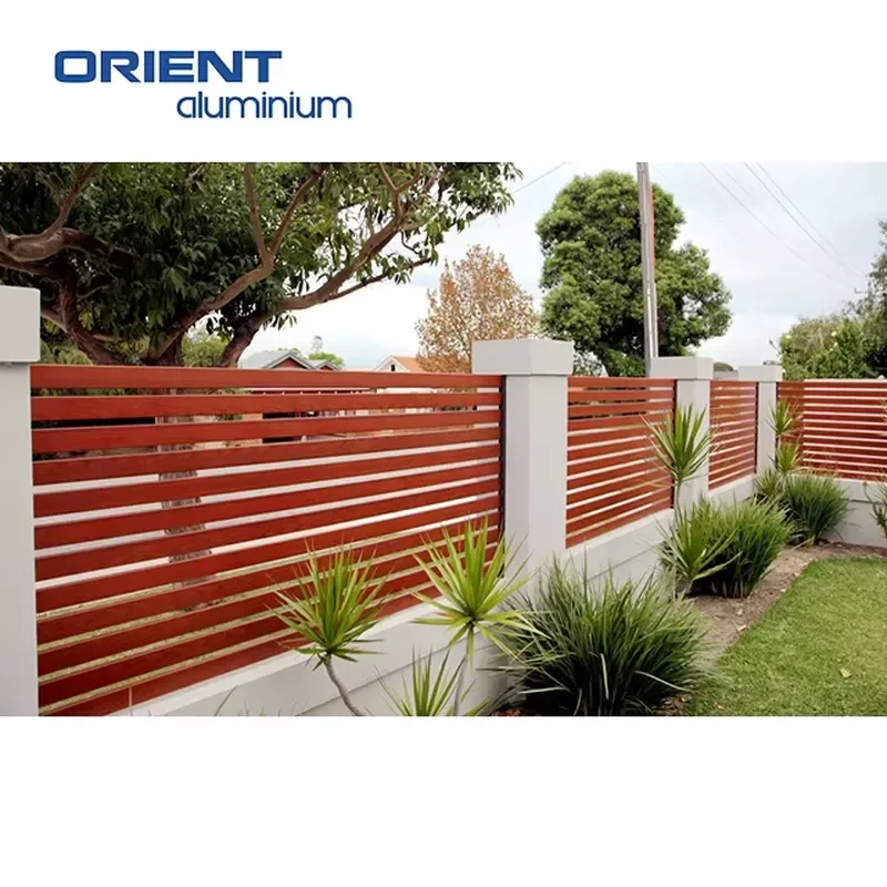 for Cloture jardin Aluminum Privacy Garden Fence Panels 6x8 6ft Tempered Glass Vertical White Black Outdoor Sheep Fence