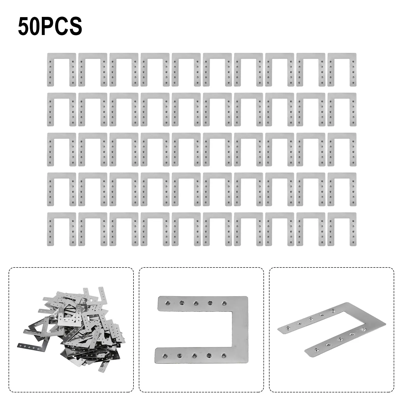 Photovoltaic Grounding Gasket Cable Clamp For Roof Ground PV Sheet Spacer Solar Panel Stainless Steel Brand New