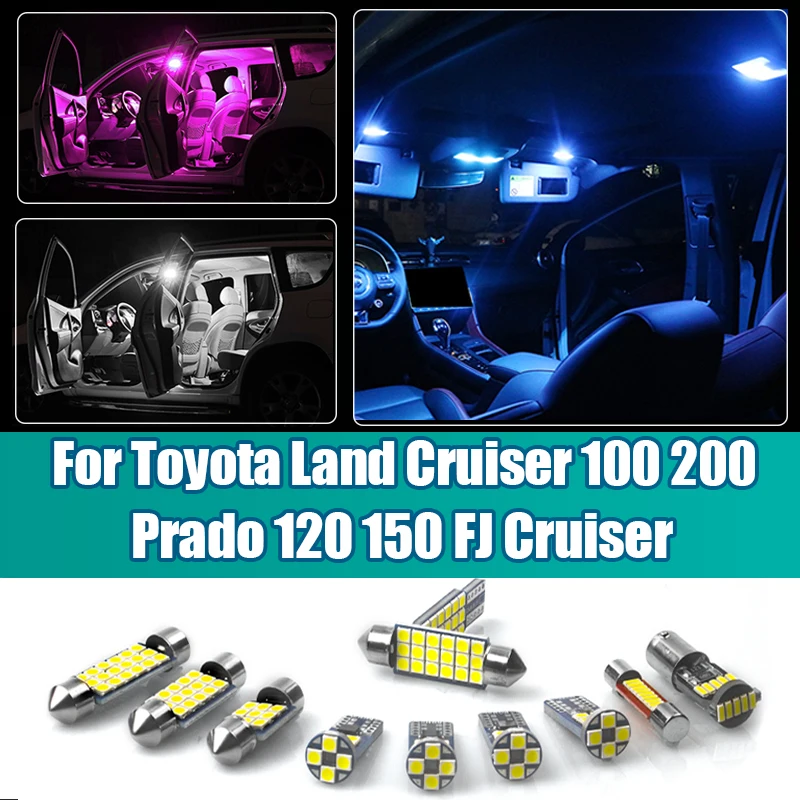 Für Toyota Land Cruiser 100 200 LC200 Prado 120 150 FJ Cruiser Avensis T25 T27 Prius 20 30 Prius A V Auto LED-Leuchten Zubehör