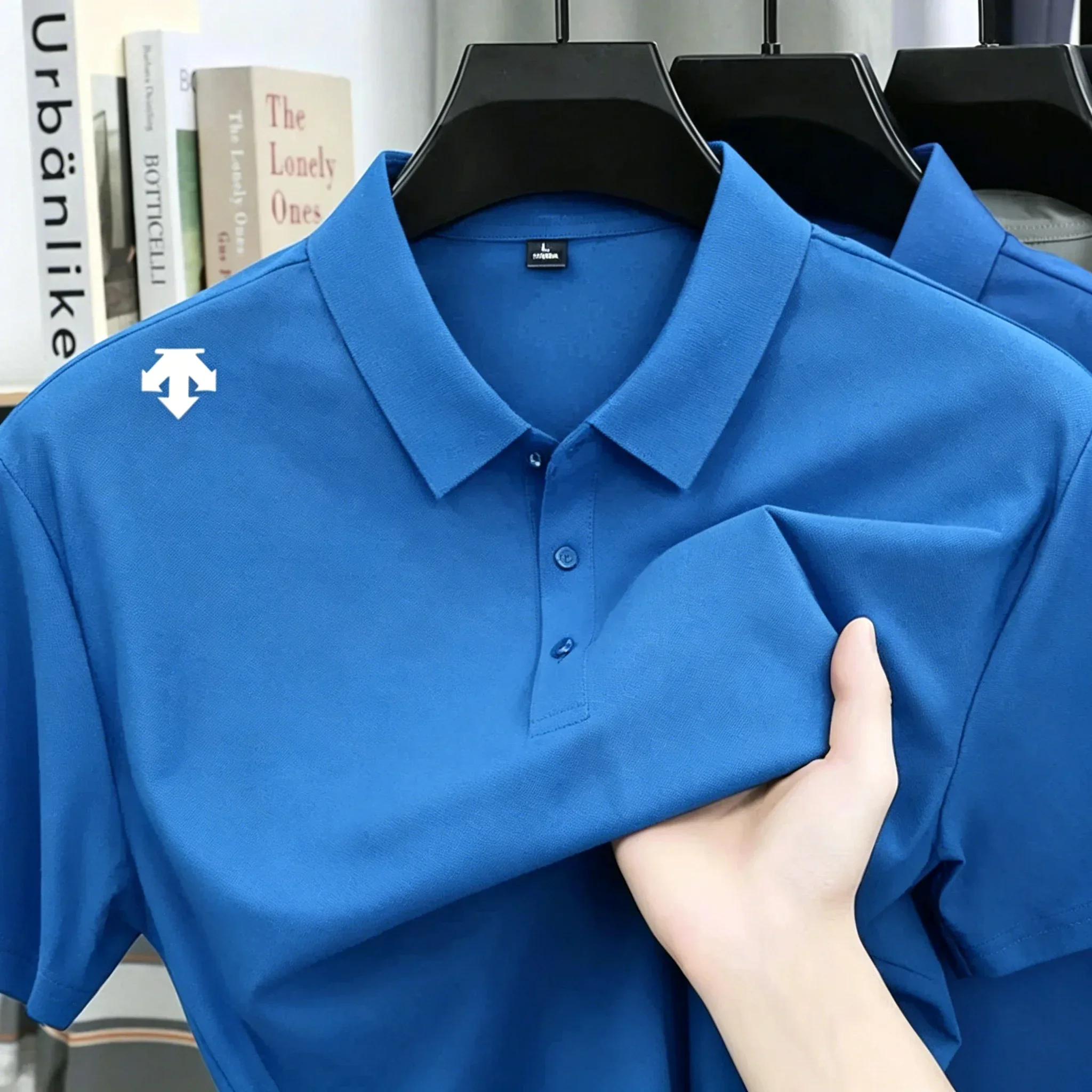 2026 Neues Herren-Poloshirt mit Stickerei Modisches Sport-Oberteil Sommer Bequemes Atmungsaktives Freizeit-T-Shirt Hochwertiges Herrenhemd – Detail 6