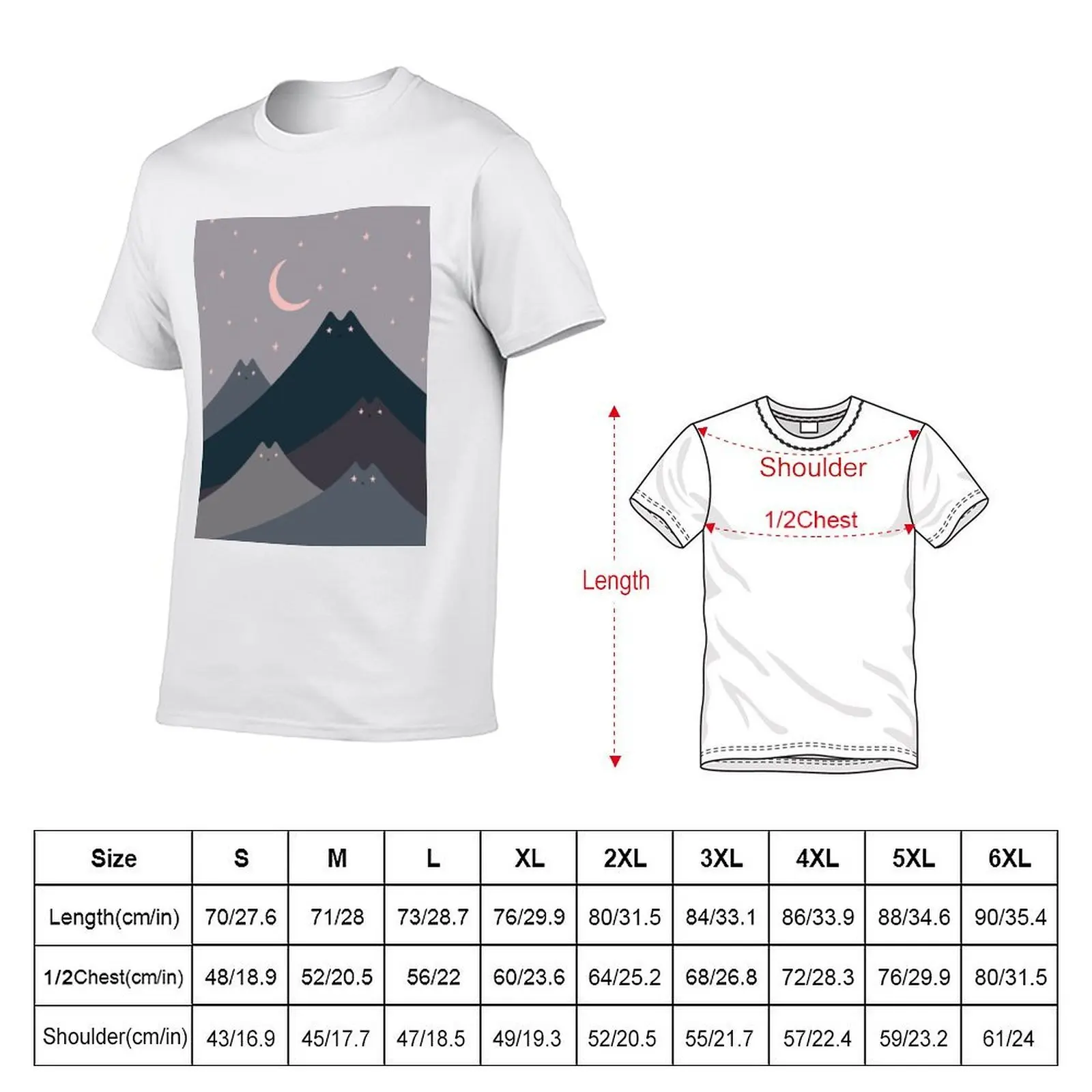 Cat Landscape 116 T-Shirt man t shirt cotton cotton t shirt man anime t shirts for man T-shirt