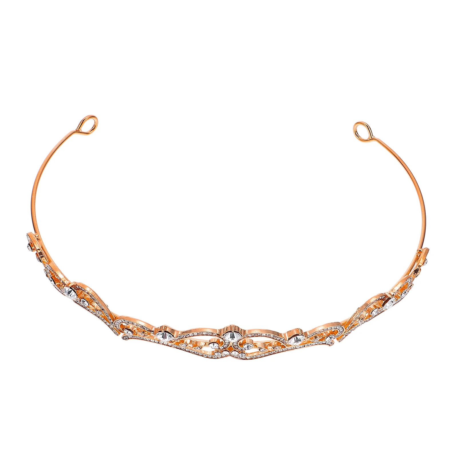 

Wedding Crown Baroque Style Shiny Bride Tiara Headdress For Wedding Party Banquet Celebration Bridal Headwear Prop Hair