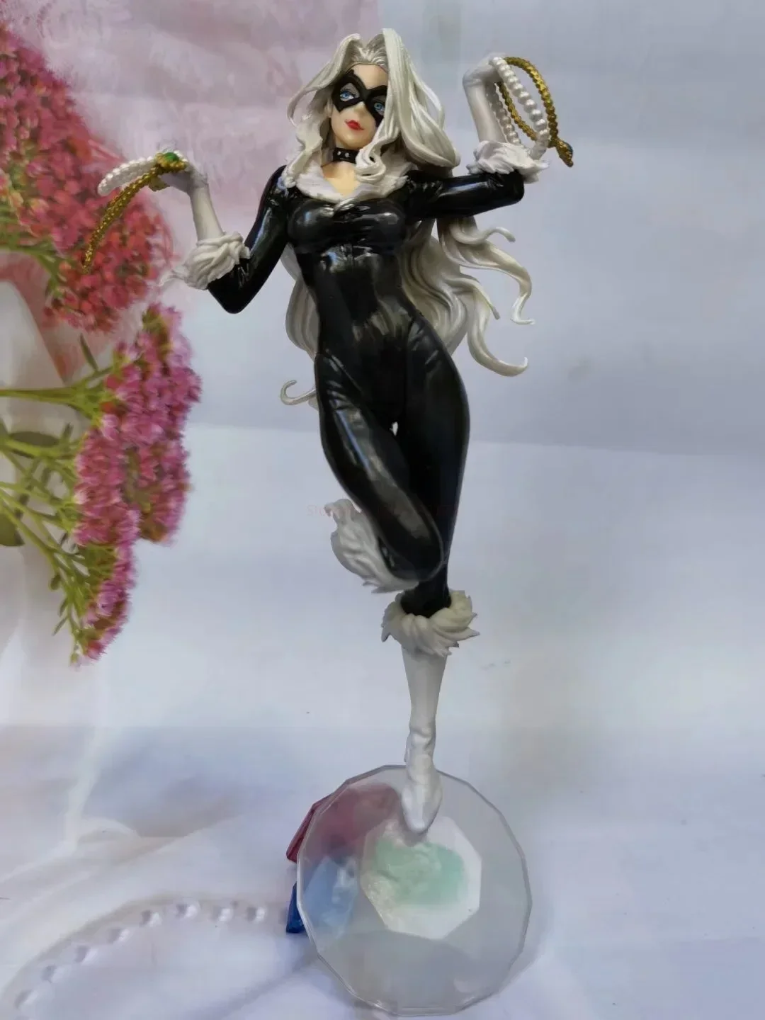 

25cm Disney Statue Black Cat Pvc Figure Desktop Model Ornaments Toy Collection Display Children's Birthday Christmas Gifts