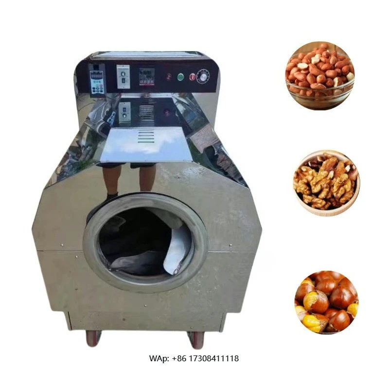 

Commercial Automatic Oven Stainless Steel Peanut Walnut Hazelnut Nut Grain Roaster