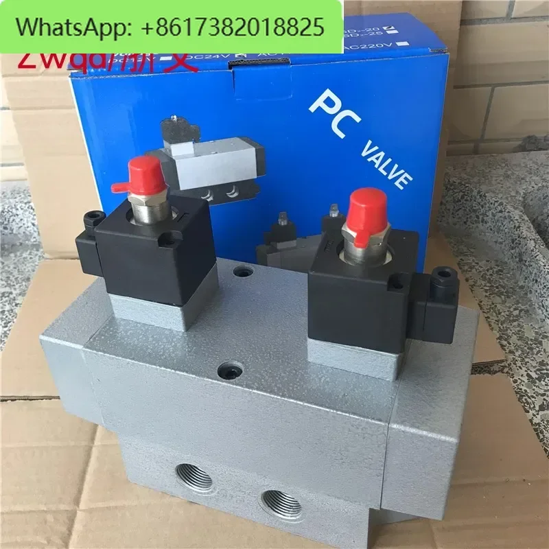 Solenoid valve K35HD2-25 K35HD2-20 electronically controlled reversing valve three-position five-way middle-sealed type