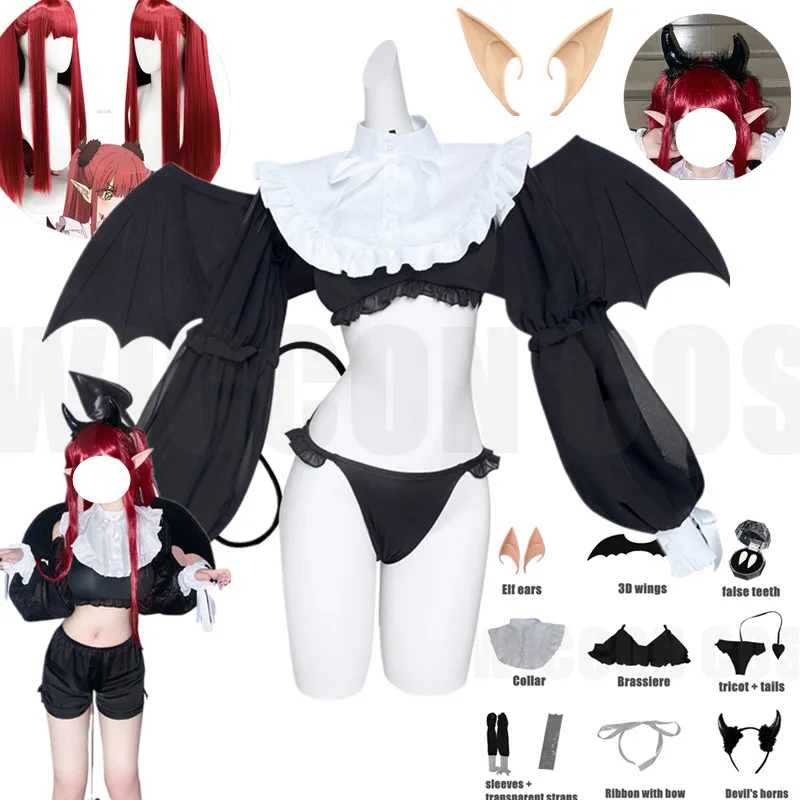 My Cosplay Anime Rizu Kyun Cosplay Costume Kitagawa Marin Bikini Cosplay Costume Kuroe Shizuku Wig