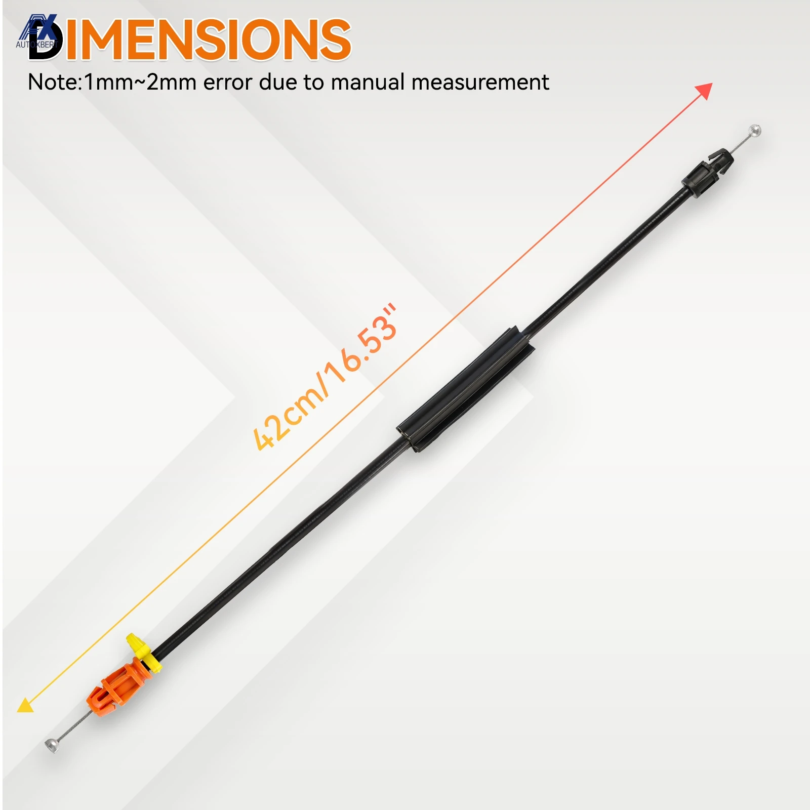 

16.5 Car Front Door Latch Cable For Chevrolet Silverado 1500 Tahoe For GMC Sierra For Cadillac Escalade 2007 -2013 Left/ Right