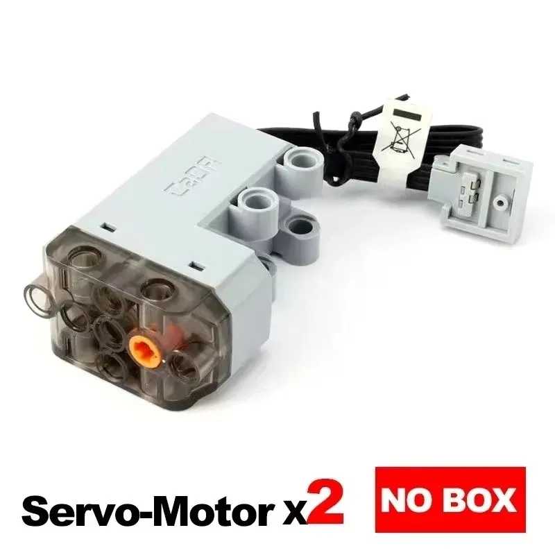 Hoge Snelheid Servo L M Motor En Led Licht Compatibel Met Lego Auto 88004 88003 88013 Cada Technische Power Functies S059-001