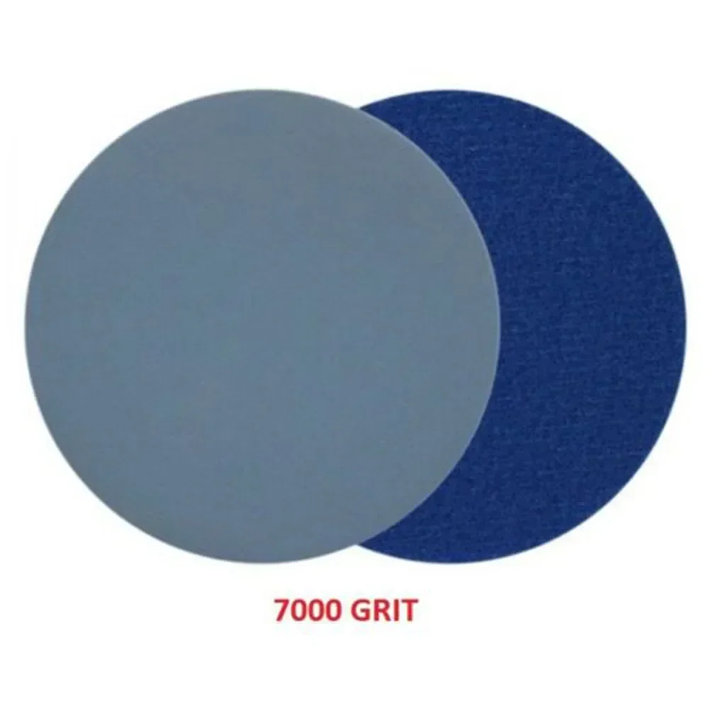 Eeatop 2-calowe okrągłe papierowe krążki ścierne do szlifowania na mokro/sucho, polerowania, arkusze ścierne do polerowania, gradacja 50 mm, 1500-10000