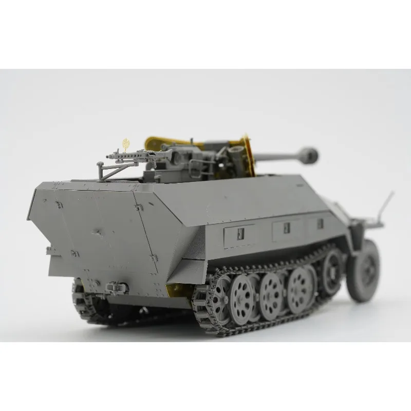 Border BT-043 Escala 1/35 Sd.Kfz 251/22 Ausf.D con kit de modelo de ensamblaje pak40 `Pakwagen` de 7,5 cm