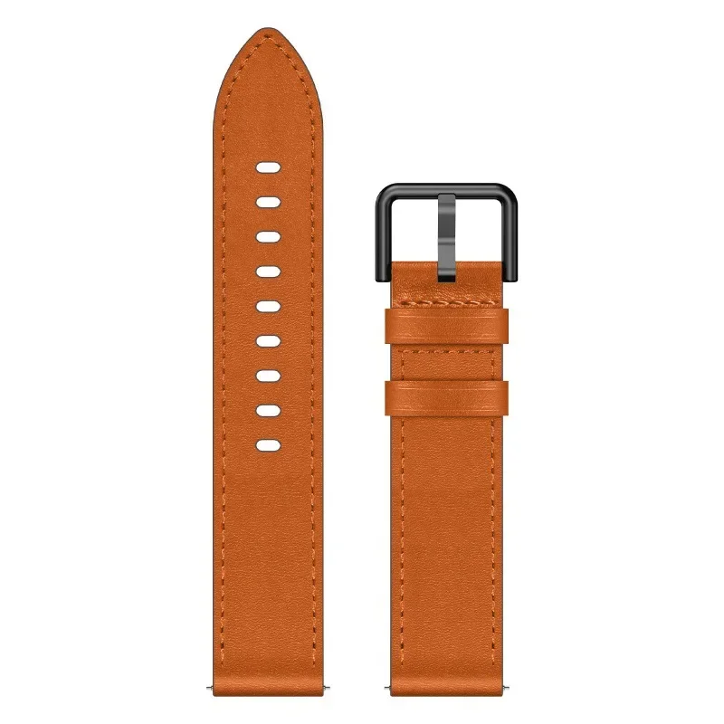 20mm 22mm Quick Release Leather Strap for Huawei GT4 3 4Pro 46mm for Samsung Galaxy 7 6 5 4 40/44mm 6 4Classic 43/47mm Bracelet