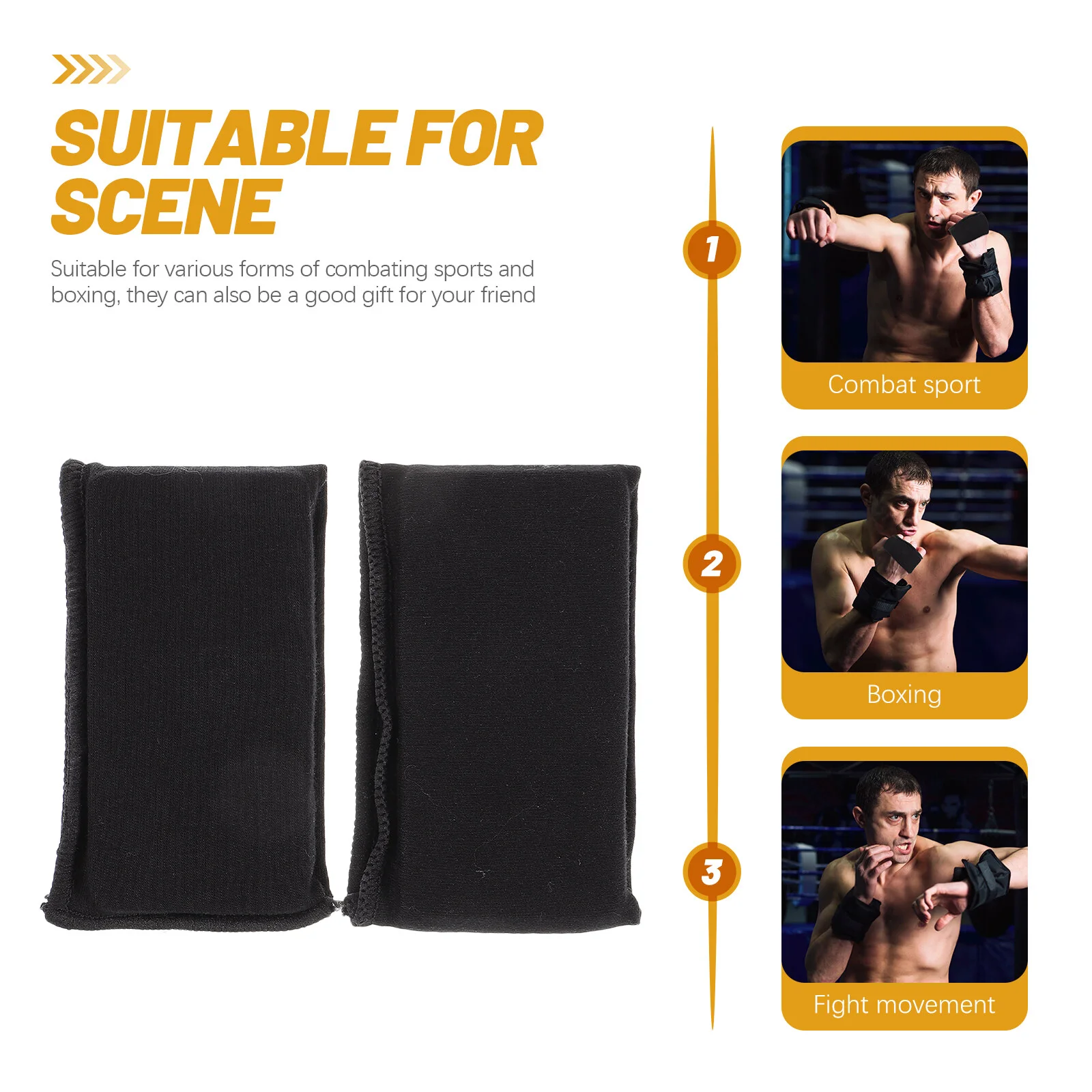 Boxing Mat Elbow Pads Muay Thai Hand Wraps Women Knuckle Guard Gel Protective Silica Guards Man Supplies