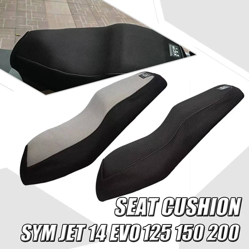 

FIT For SYM JET 14 EVO 125 150 200 Protective Cushion Seat Cover Nylon Fabric Saddle Seat Cover Breathable Insulation Cushion