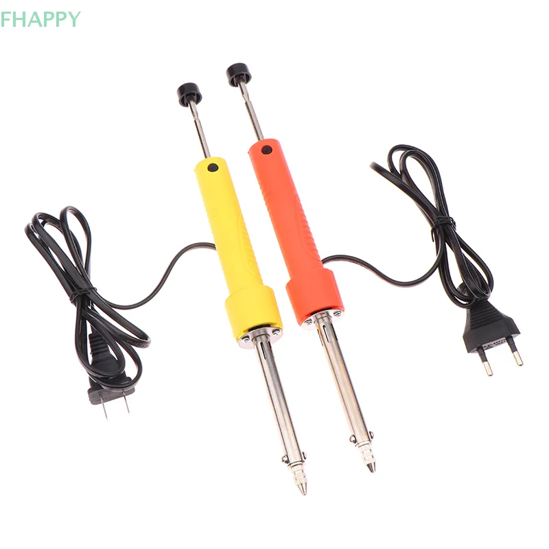 Electrothermal Vacuum Solder Sucker 110-220V EU US Durable Desoldering Pump Soldering Iron Pen Dual Purpose Repair Tool