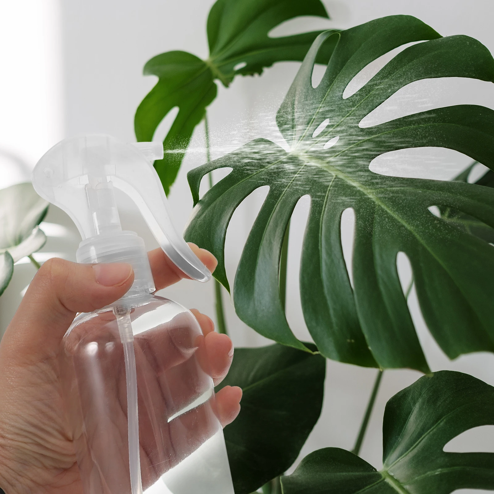 

10 Pcs Replacement Spray Head Fine Mist Sprayer Leak Proof Durable Plastic Bottle Garden Cleaning Home Daily Use Small Mouse