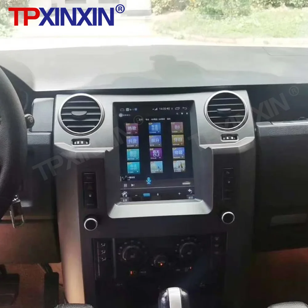 

Мультимедийный экран с Android 13.0 для Land Rover Discovery 3 2004-2010, TSL Carplay, автомобильная магнитола с GPS-навигацией