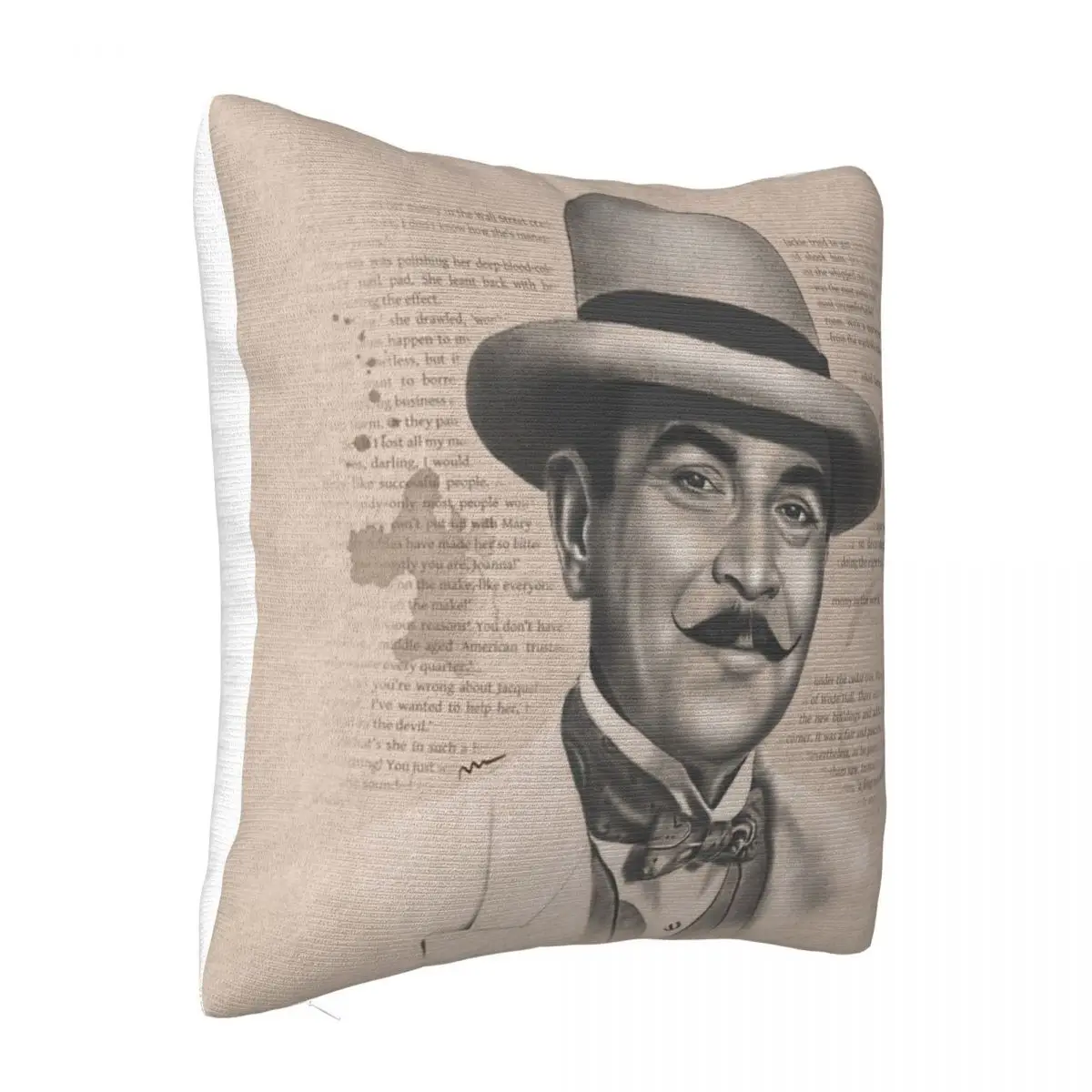 Hercule Poirot Pillow Cover Pillows Cover Anime Body Pillow Case Pillow Case Pillow Cover