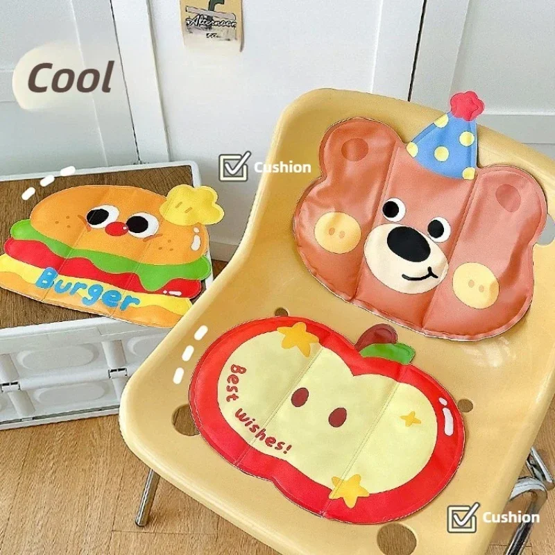 Летняя подушка для льда с героями мультфильмов, охлаждающая и теплоотводящая подушка, милая подушка для автомобильного сиденья, гелевый охлаждающий коврик, диван для домашних животных, ледяная подушка, кровать для домашних животных