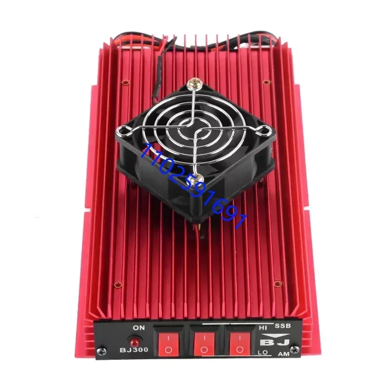 BJ-300 Mini High-power Full Mode Power Amplifier CB Amplifier Switch Power Supply SSB Single Side Power with Fan