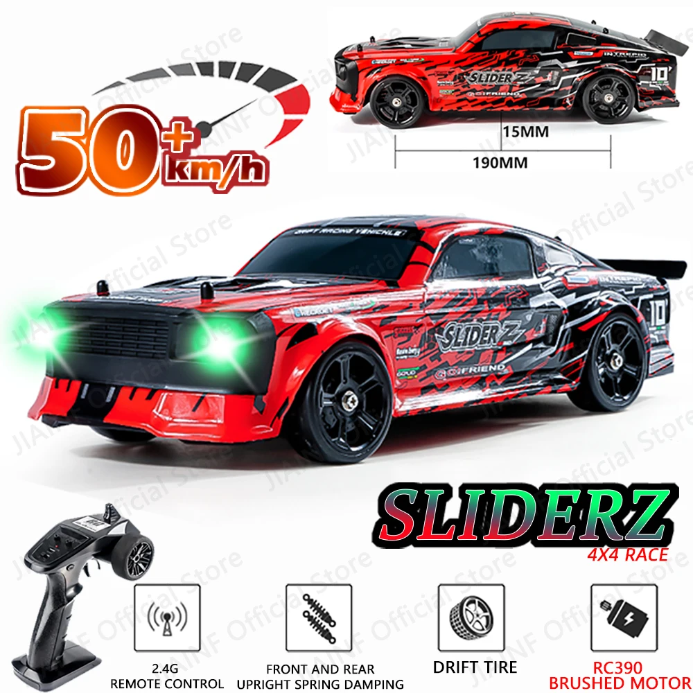 

NEW HAIBOXING 2103 1:14 50KM/H RC Car 2.4G 4WD High Speed Built-in Gyroscope Remote Control Drift Trucks vs Wltoys 144001 Toys