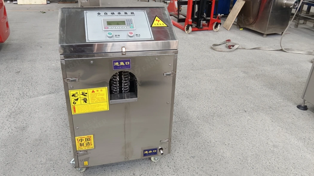 High Efficiency Fish Killing Machine Descaling and Belly Opening Integrated Machine
