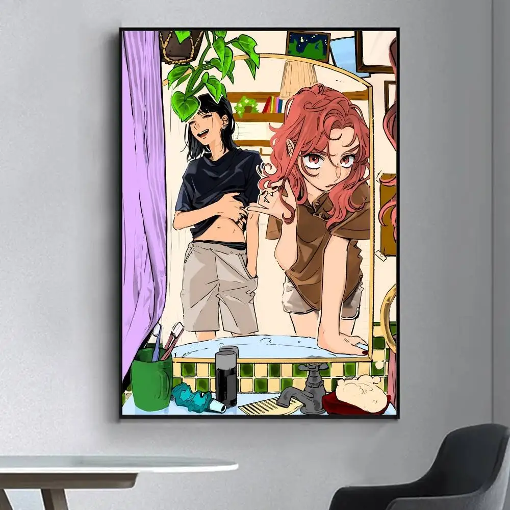 Koga Mitsuki C-Comics Aya Oosawa Poster wall stickers -suitable for all rooms perfect gift