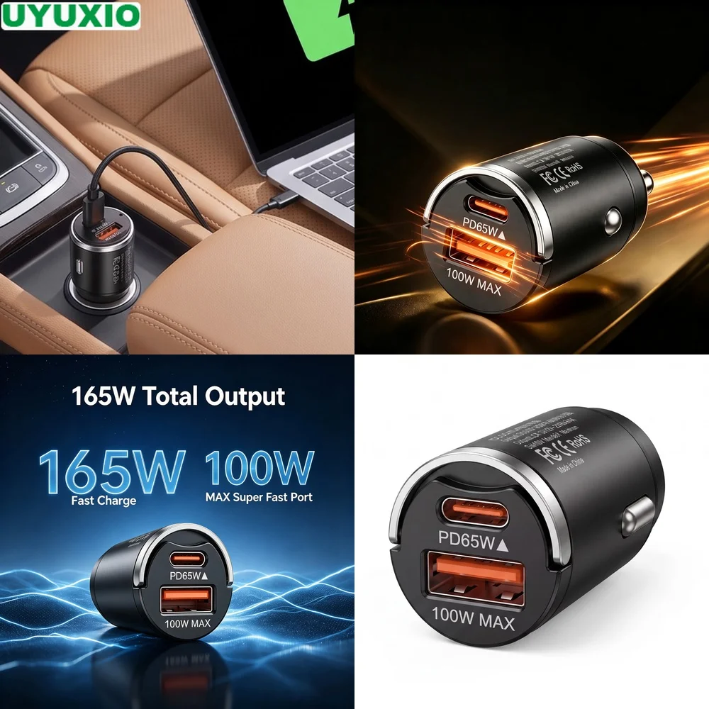 carregador-de-carro-de-carga-rapida-de-165w-com-design-embutido-em-liga-de-zinco-saidas-usb-c-de-65w-e-usb-a-de-100w-para-dispositivos-moveis-e-laptops