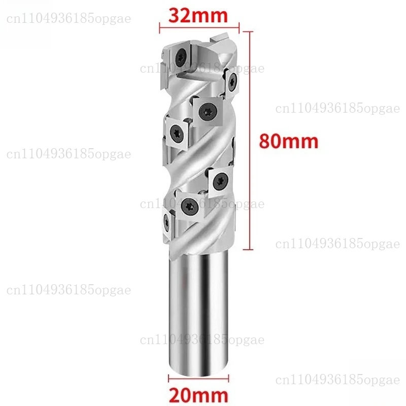 

Woodworking Helical Milling Cutter Router Cutter Grooved Trimming End Mill Ground