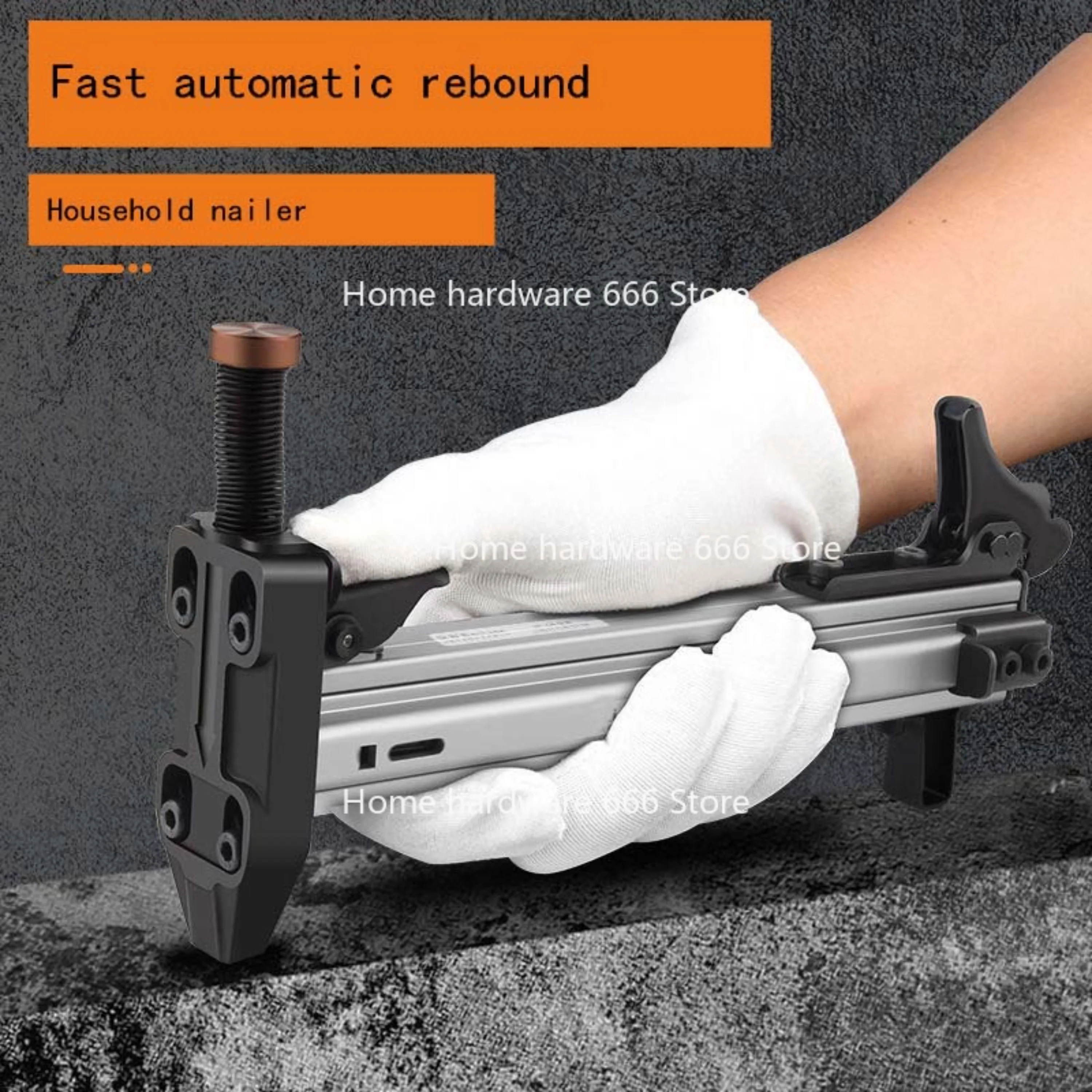 Nailer Manual Nailer Steel Nails Grab Straight Nails Cement Wall Nails St18 Row Semi-Automatic view 2