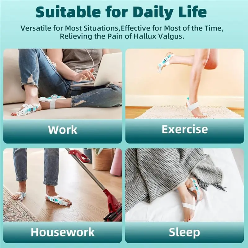 Corrección de juanetes separador de dedos grandes para mujeres y hombres, Corrector de juanetes, diseño ortopédico antideslizante, entrega en 24 horas