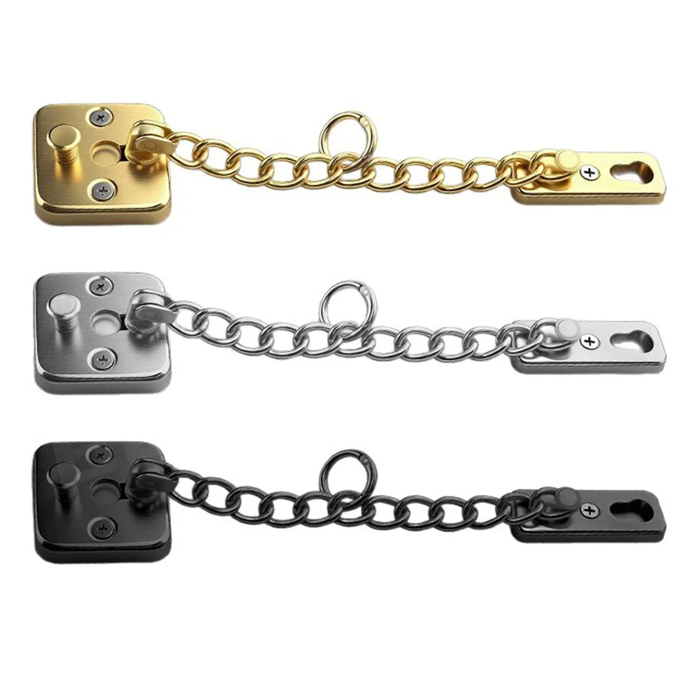 Visitor Security System Stainless Steel Door Lock Home Safety Stucco Corners Protection Forced Entry Resistance