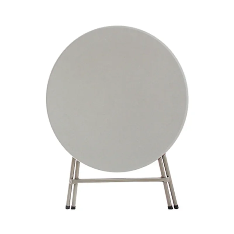 Folding small round outdoor 110cm high round bar  80 diameter hollow blow-molded plastic round table  muebles