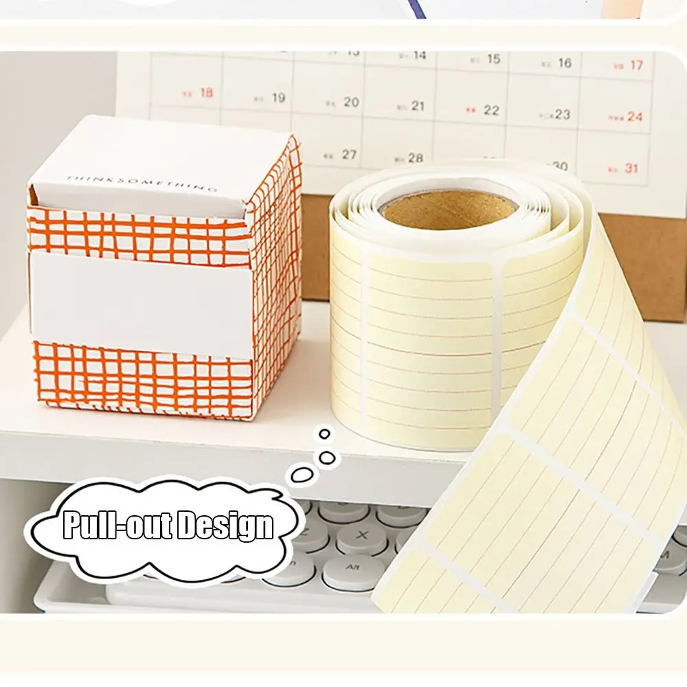 100/250Pcs/Set Portable Pull-out Design Sticky Note Full Adhesive DIY Memo Pad Multifunctional Stationery Scrapbook Sticker