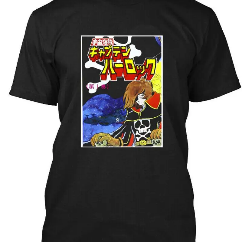 

Новая ограниченная футболка Captain Harlock для мужчин и женщин, размеры от S до 5Xl