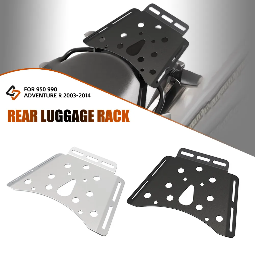 950 990 ADV Rear Enlargement Rack Luggage Rails For 950 990 Adventure R 2003-2005 2006-2007-2008-2009-2010-2011-2012-2013-2014