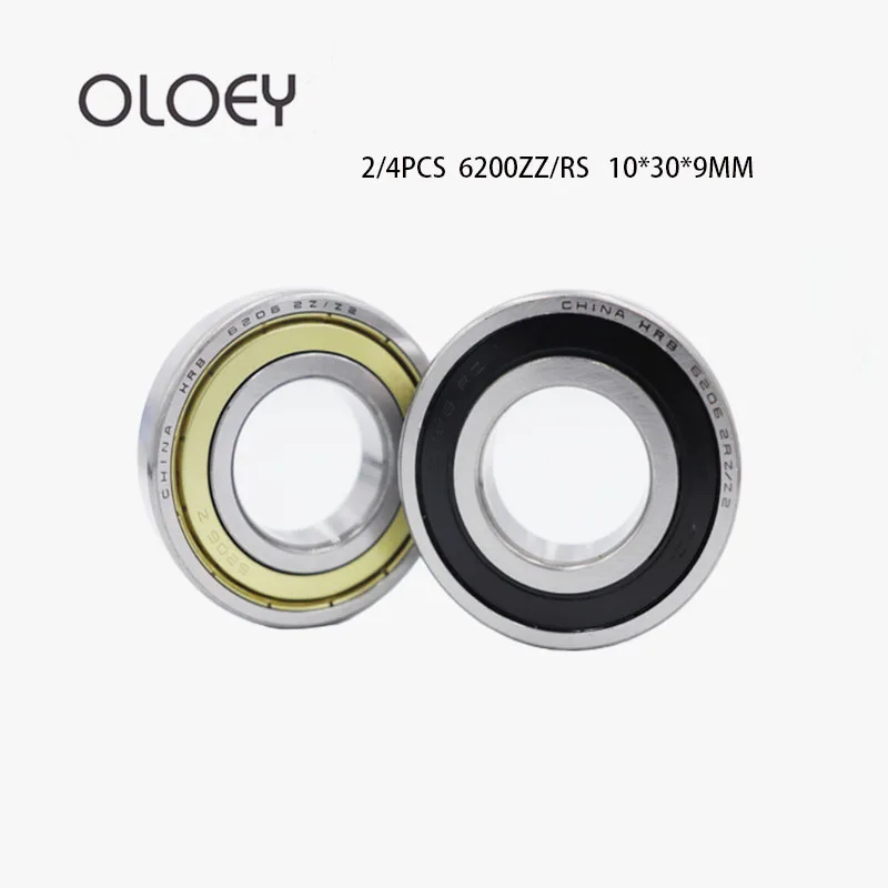 2/4PCS 6200 2RS 620…