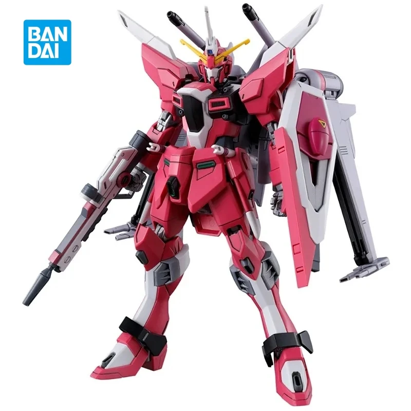 

Genuine Bandai Anime INFINITE JUSTICE Gundam Type II HGCE Model Assembled Toy Movable Doll Gift Collection Decoration Boy