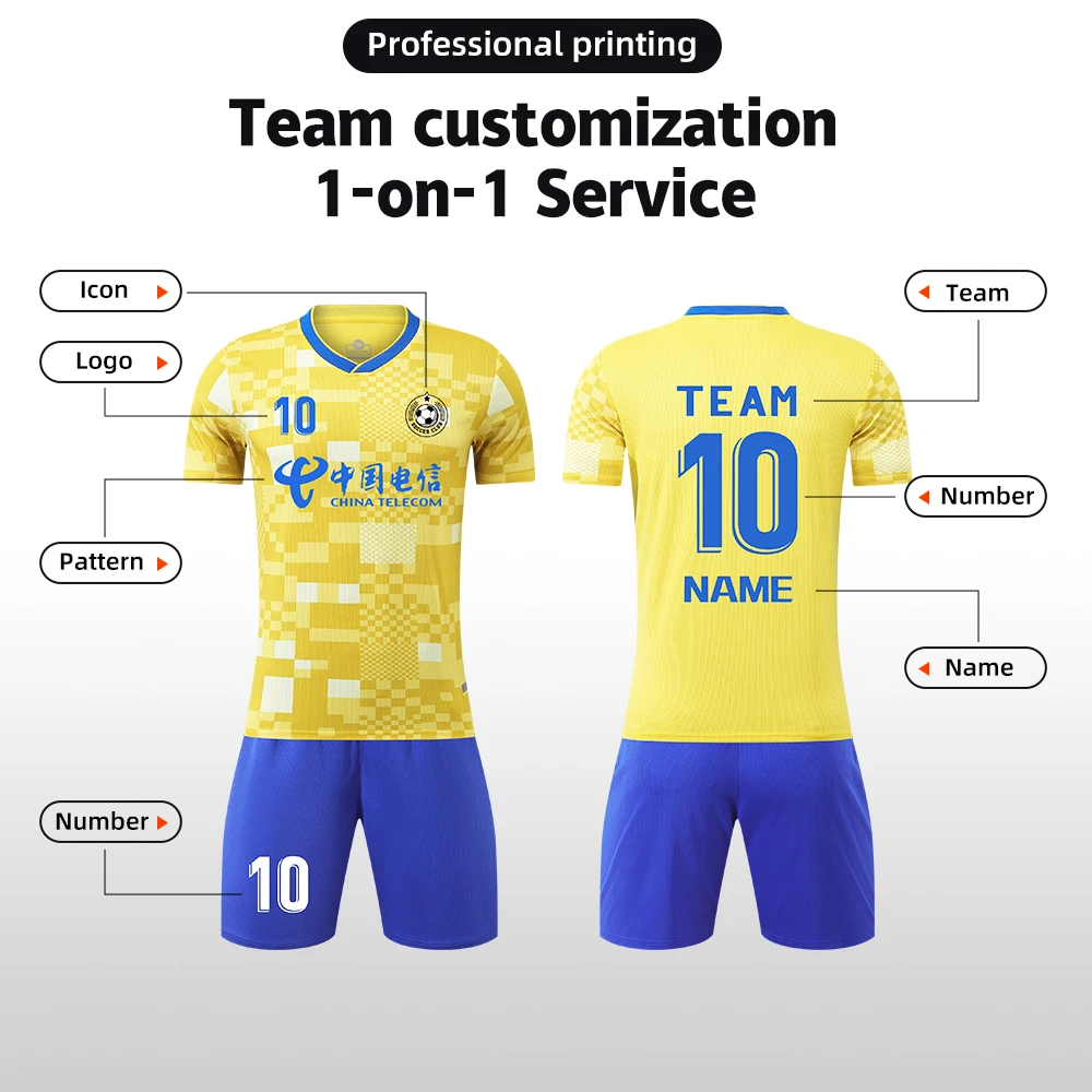 Kids Soccer Jersey Set 2