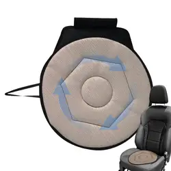 Rotating Car Seat Cushion Round Disc Portable Swivel Seat Cushion EVA Car Seat Pad For Outdoor Home Team Game And Picnic