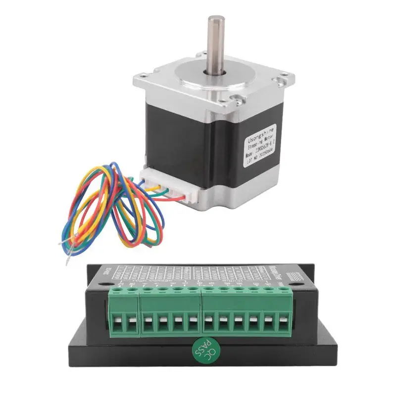 

AU33-Nema 23 23HS5628 Stepper Motor 57 Motor 2.8A With TB6600 Stepper Motor Driver NEMA17 23 For CNC And 3D Printer Part Parts