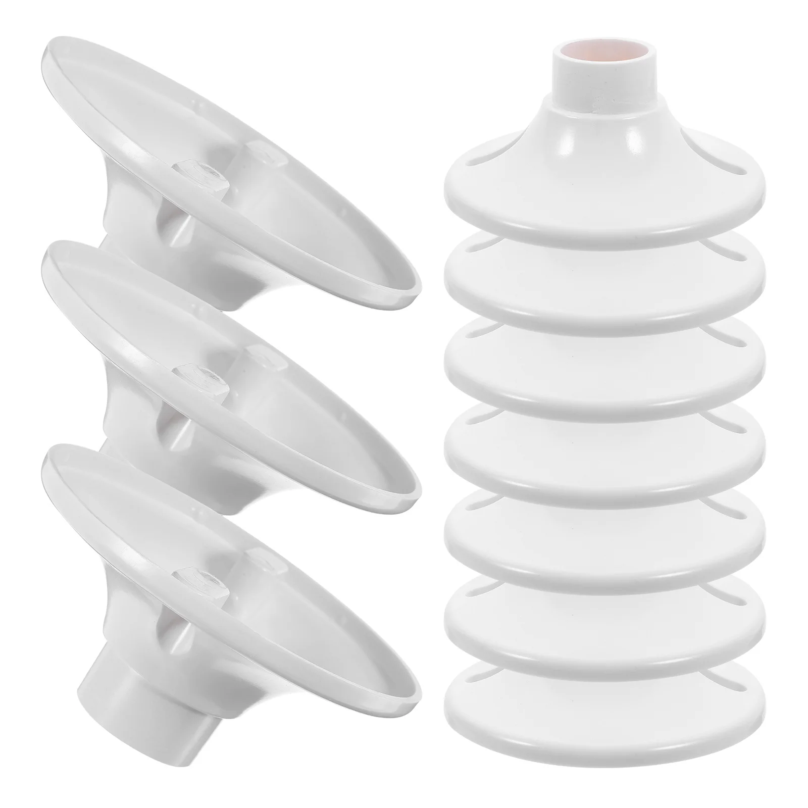 

10pcs E27 Lamp Holder White Ceiling Light Socket Flame Retardant Sockets Home Decoration Accessories Replacement