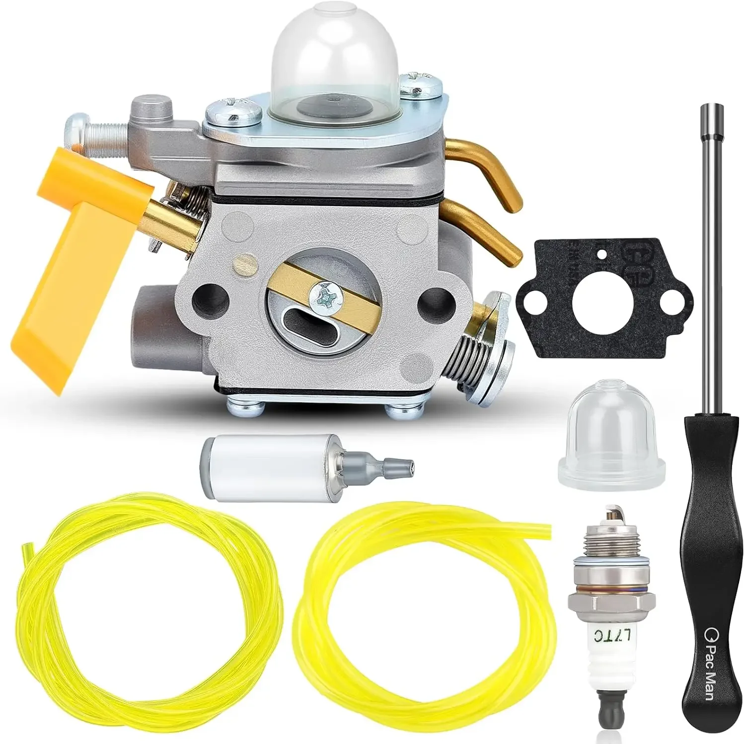 C1U-H60 Carburetor for Ryobi Homelite 25cc 26cc 30cc SS26 SS30 CS26 CS30 String Trimmer Brushcutter 985624001 308054003 30