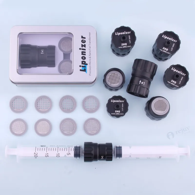 4-pcs Combo Extracellular Matrix (ECM) เจล Stromal Vascular Fraction Matrix ใบมีด SVF-Gel สกัด Liponizer autologous ไขมัน