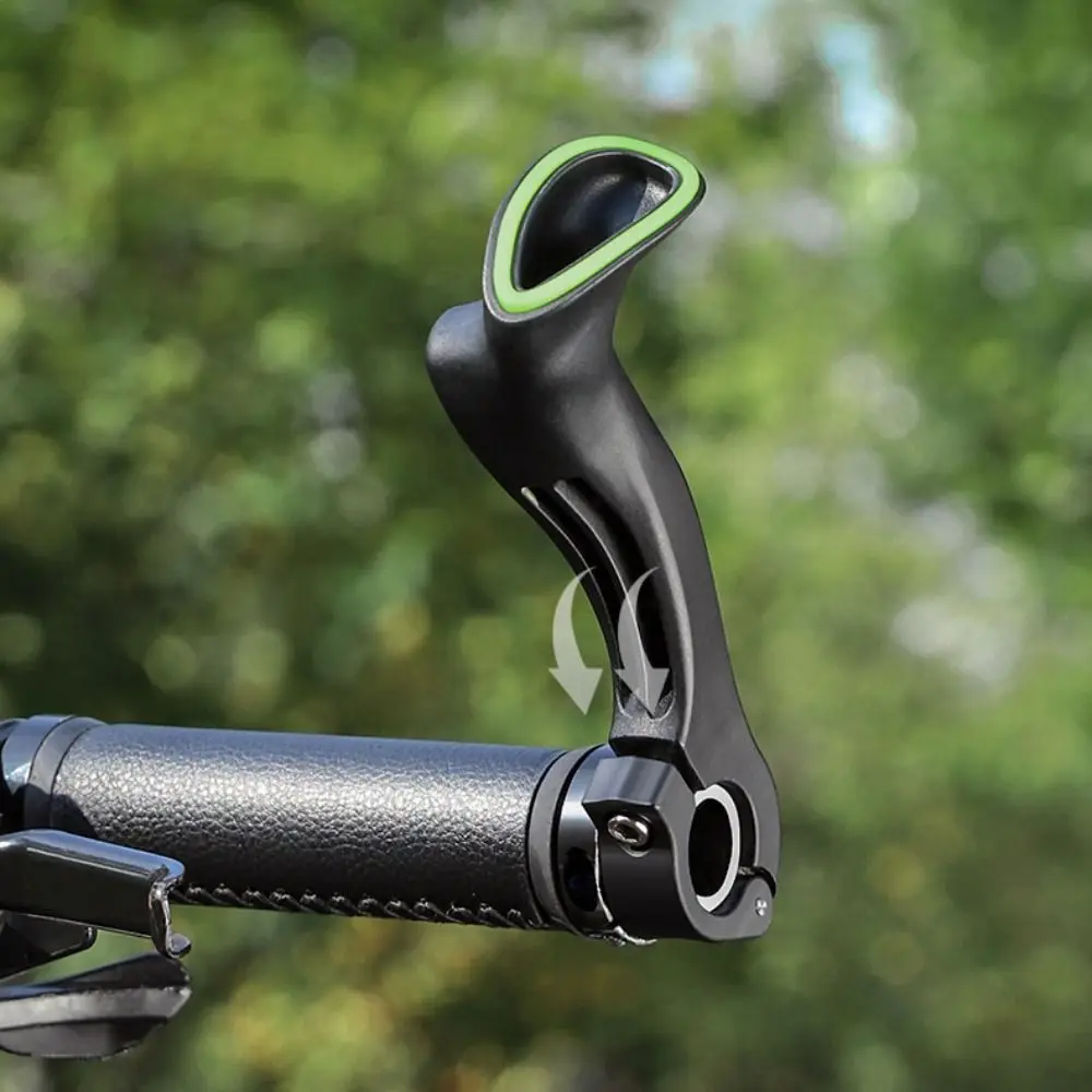 

Прочный нейлоновый велосипедный руль, коровьи рожки, противоскользящая ручка из коровьего рога, черная ручка для тисков, шоссейный велосипед MTB