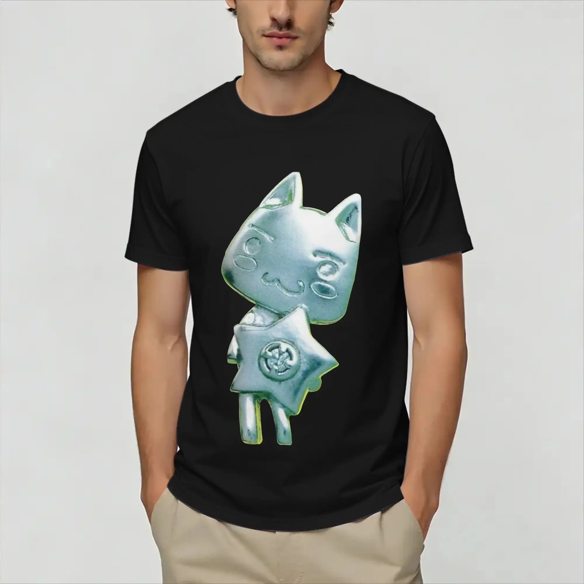Funny Toro Inoues   T-Shirt Men Crewneck Cotton T Shirt  Short Sleeve Tees 4XL 5XL 6XL Tops
