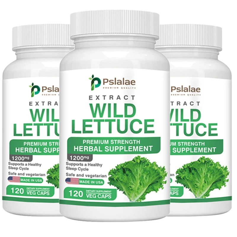

Wild Lettuce Extract - Helps Maintain A Healthy Sleep Cycle, Soothes Emotions, Promotes Restful Sleep and Enhances Immunity