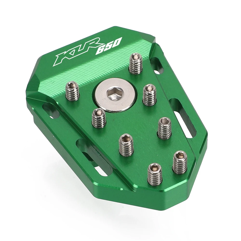 

KLR 650 Aotorcycle Accessories Brake Lever Peg Pedal Footboard Tip Extension Pad For Kawasaki KLR650 KLR650-E 2008-2018 2017