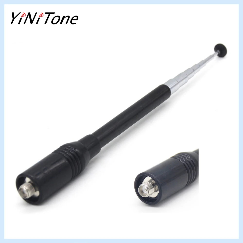 

Original NA-773 Handheld Antenna 144/430 MHz 41CM Telescopic SMA Female For BAOFENG UV-5R/82/B5/B6 888S Two Way Radio