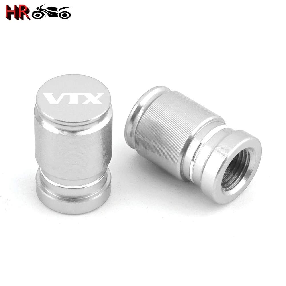 For HONDA VTX1300 VTX1800 VTX 1300 1800 Motocycles CNC Accessories Wheel Tire Valve Stem Caps Tyre Rim Air Port Airtight Covers